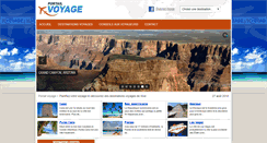 Desktop Screenshot of portailvoyage.com